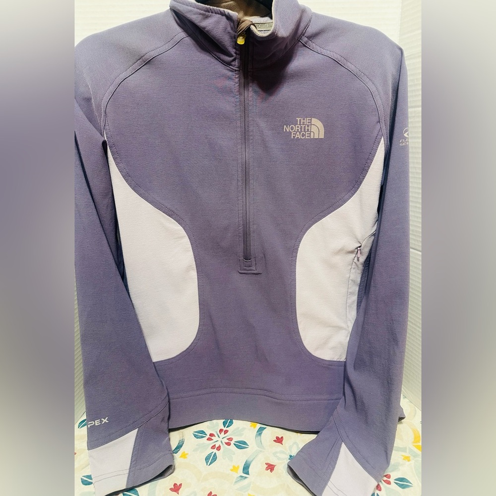North Face Flight Series Apex Top Jacket Women Small 1/4 Zip Pullover